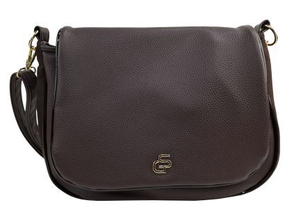1 grosso mekka crossbody kabelka cokoladova hneda m2010