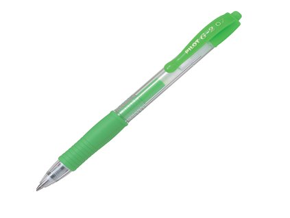 256241 16 pilot gelovy roller g 2 neon 0 7 barva neonova merunkova