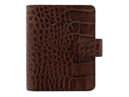 190516 1 filofax diar classic croc kapesni barva kastanova