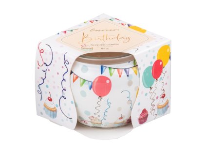 257245 emocio sklo dekor 70x62 mm birthday vonna svicka