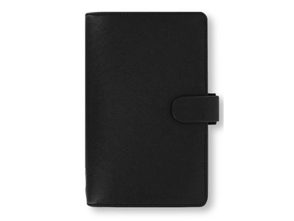 257818 filofax diar saffiano osobni compact barva cerna