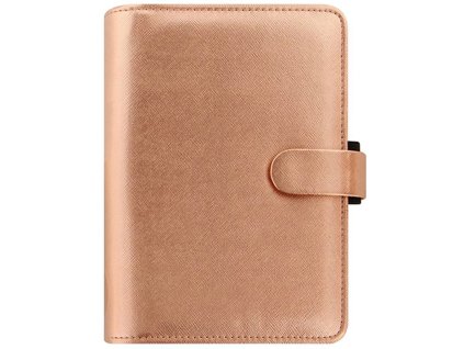257773 filofax diar saffiano metallic osobni barva rose gold