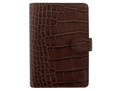 258073 6 filofax diar classic croc osobni barva kastanova