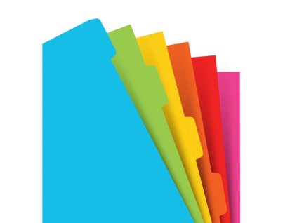 257869 2 filofax rozrazovace pro diare a5 barva mix pastelovych barev