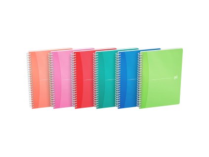 257971 25 oxford zapisnik my colours 90 listu linkovany mix barev velikost a4