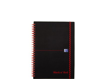 257920 13 oxford zapisnik black n red movebook 70 listu linkovany cerna velikost a4