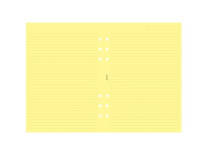 257830 4 filofax papiry pro diare linkovane a5 barva mix pastelovych barev