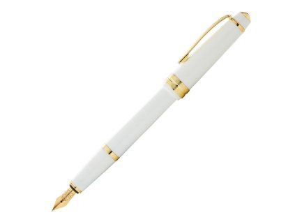 258121 cross plnici pero bailey light f tenky barva white gold