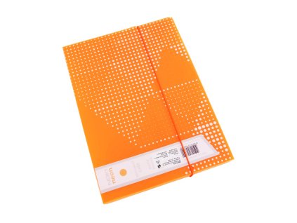 257881 2 noki box na dokumenty neon pp a4 barva zluta