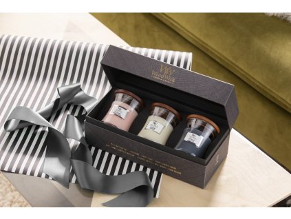 258478 woodwick darkovy set evening onyx solar ylang coastal sunset vaza mala 3 ks
