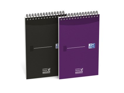 257572 oxford ukolnicek essentials task manager a5 70 listu linkovany mix barev