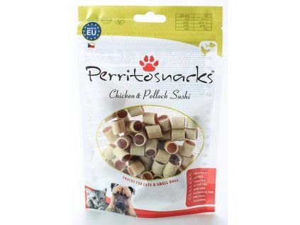 2176 1 perrito dog chicken and pollock sushi