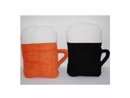Polštářek pivo (size černý)