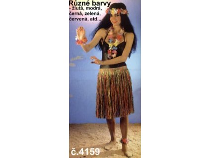 Havajská sukně (size béžová)