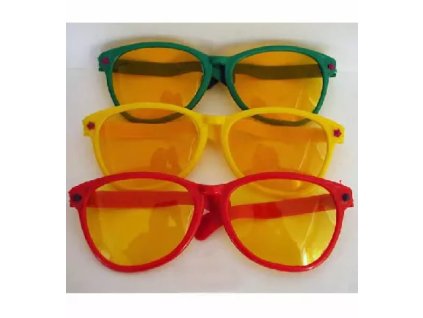 Brýle gigant bez skel (size červené)