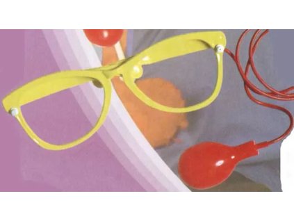 Brýle gigant stříkací (size červené)