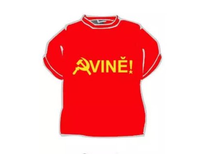 Vtipné tričko   Svině (size s, color červená)