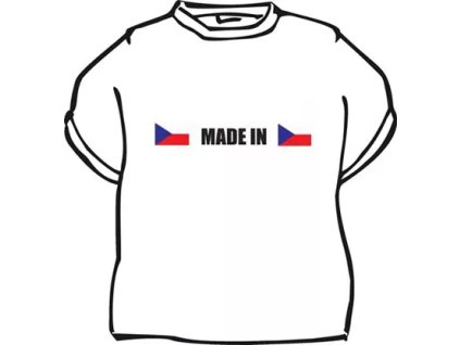 Made in (size L, color bílá)