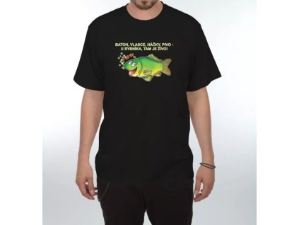 Batoh, vlasce, háčky, pivo (size s, color černá)