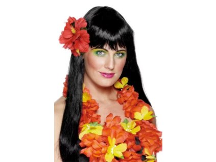 Havajské kvítko barevné (size červené)
