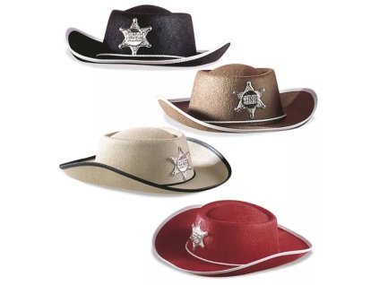 Klobouk kovboj dětský (size béžová)