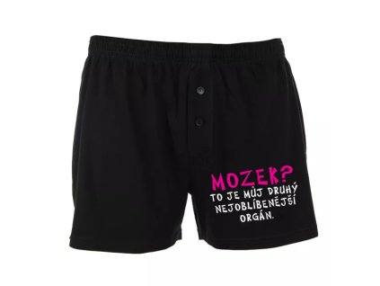 Trenýrky - Mozek? (size M, color černá)
