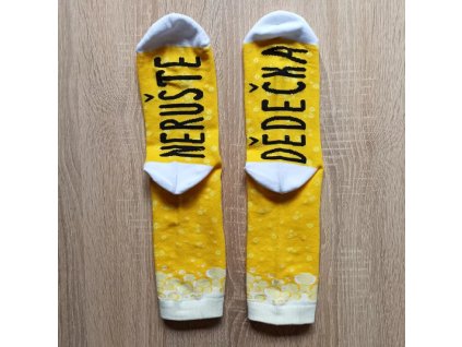 Veselé ponožky - Nerušte dědečka (size 39-42)