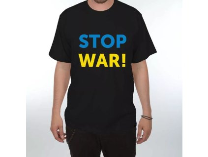 STOP WAR - tričko (size s, color černá)