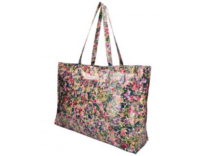 Sweet &amp; Candy Velká plážová taška s potiskem květin W856-9 M1