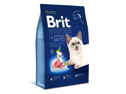 16147 1 brit premium cat by nature sterilized lamb