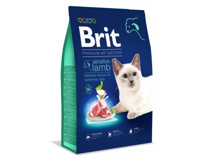 16156 1 brit premium cat by nature sensitive lamb