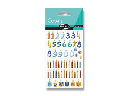 220205 samolepky maildor 3d cooky svicky