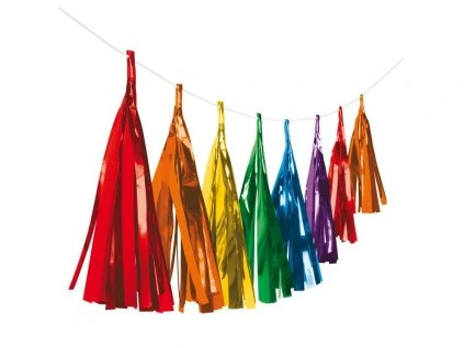 176713 zavesna dekorace strapce 3 m