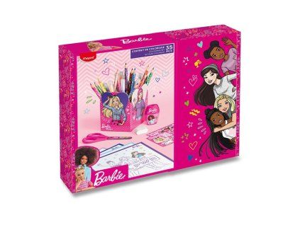 218752 multiproduktova sada gift box barbie 35 ks