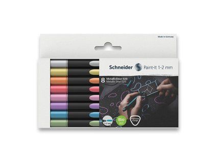 177334 liner schneider paint it 020 metallic sada 8 ks