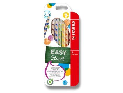 226655 pastelky stabilo easycolors 6 barev pro levaky