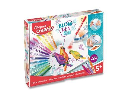 190630 sada maped creativ blowpen art foukaci pero 24 barev