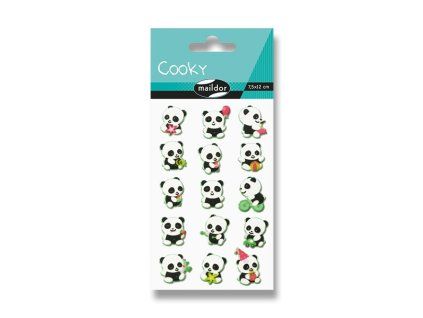 220106 samolepky maildor 3d cooky panda