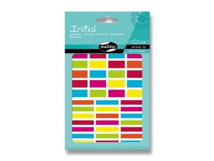 220277 samolepky maildor initial obdelniky