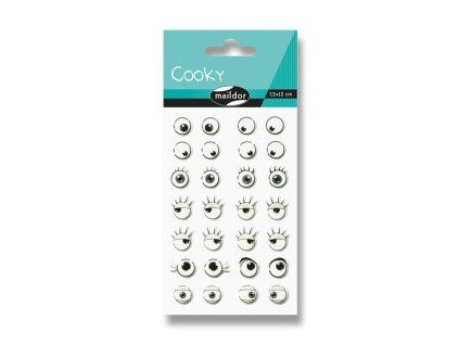 220172 samolepky maildor 3d cooky oci