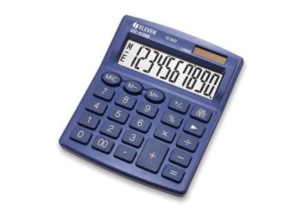 221439 stolni kalkulator eleven 810nr modra
