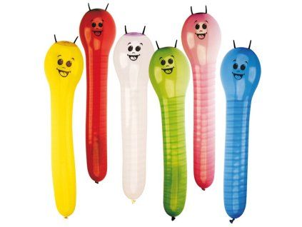 178183 nafukovaci balonky caterpillar 6 ks