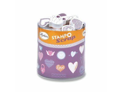 177697 razitka stampo scrap srdicka 35 ks