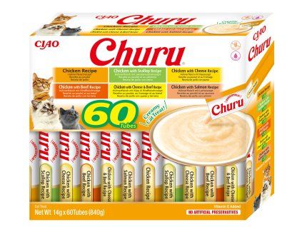 2671 2 churu cat box chicken variety