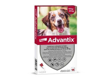 14608 advantix spot on 1 2 5ml pro psy 10 25kg