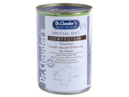 3235 1 dr clauder s special diet low protein 400g akce