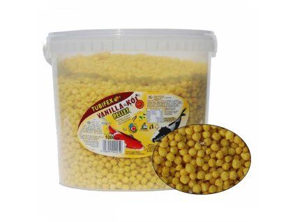 KOI VANILLA pellet kuličky, dóza 5 l
