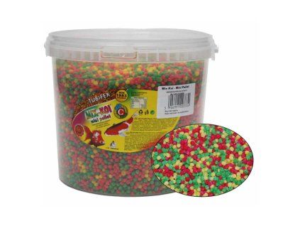 KOI MIX mini pellet kuličky, dóza 3 l
