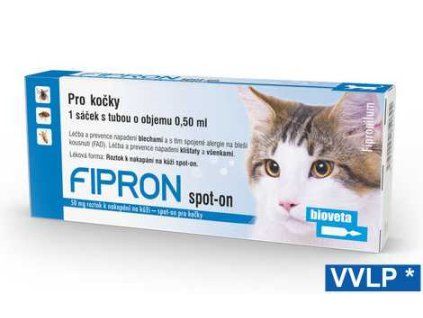 FIPRON spot-on pro kočky 1 x 0,5 ml