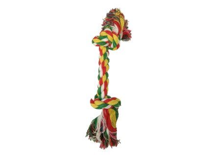Lano bavlna 2 uzly 18 cm